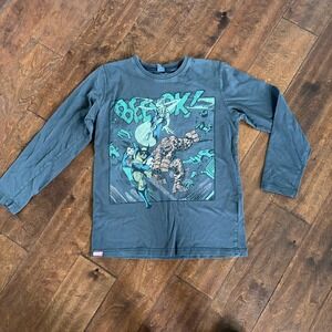 Zara Kids‎ Boys 9-10y Marvel Graphic Tee Shirt Gray Wolverine
